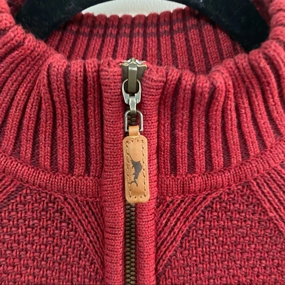 Tommy Bahama Half Zip Desert Diamond Sweater